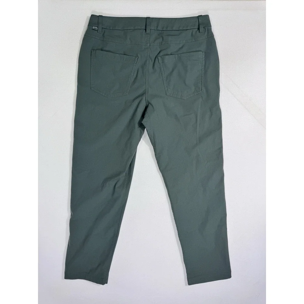 Lululemon ABC Classic Fit Pant Warpstreme Green 31x28 M5AQHS Men Casual Chino